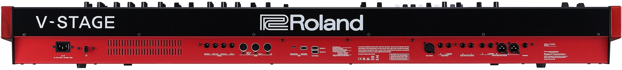 Roland V-STAGE 88 Weighted Stage Keyboard, 88-Key, New, Action Position Back