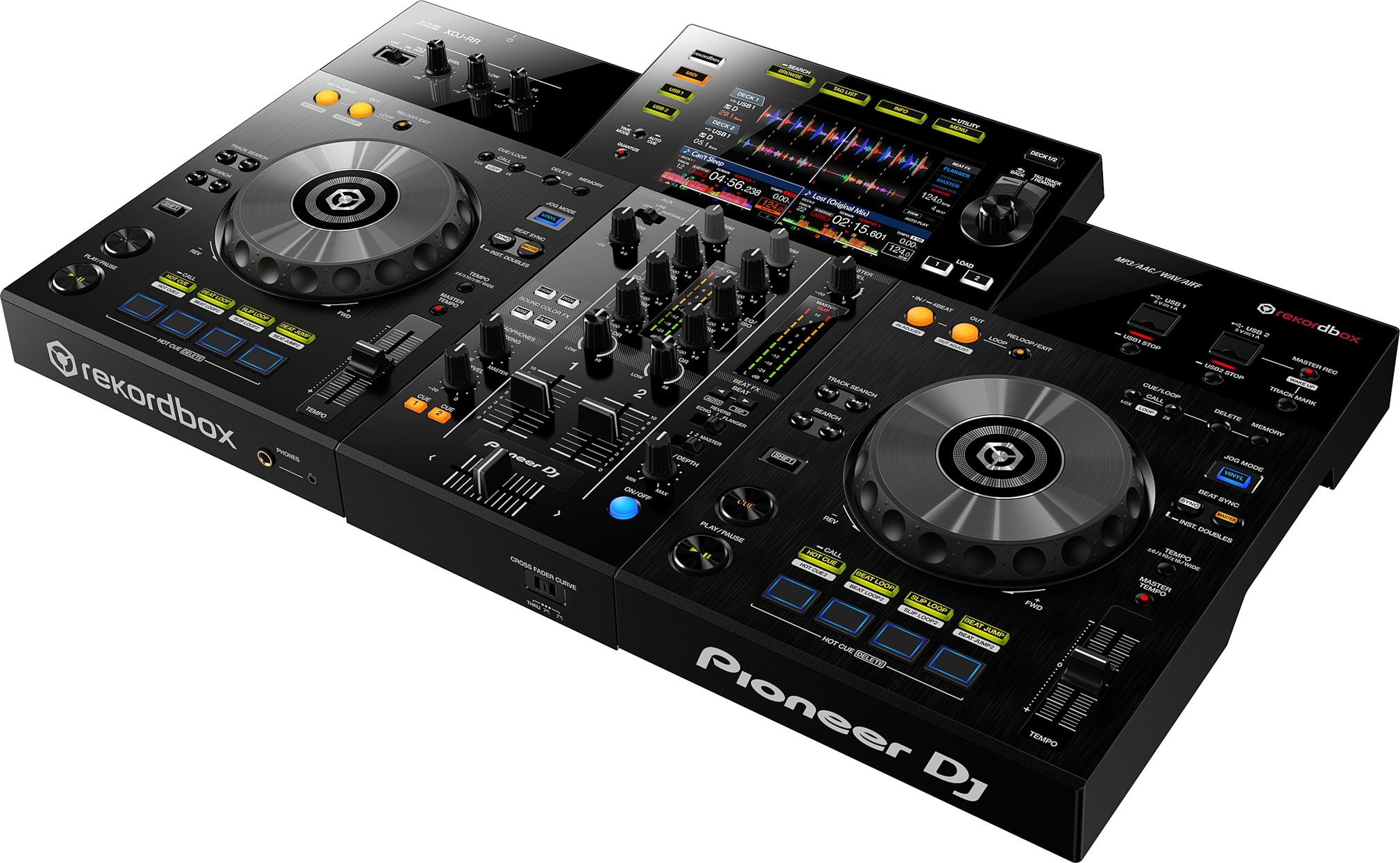 Pioneer DJ XDJ-RR Professional DJ System for Rekordbox, Open Box (Very Good), Angle