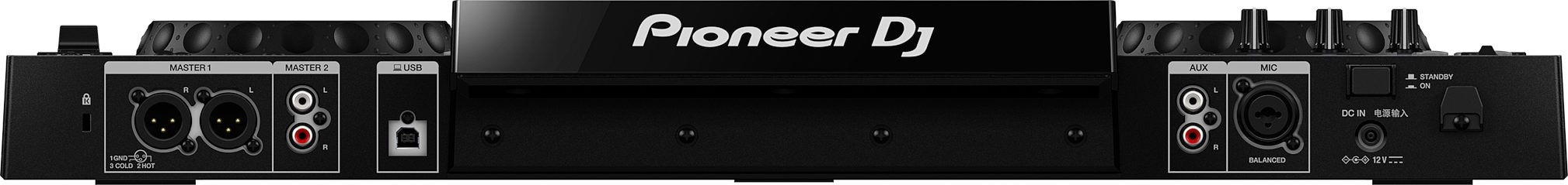 Pioneer DJ XDJ-RR Professional DJ System for Rekordbox, Open Box (Very Good), Rear
