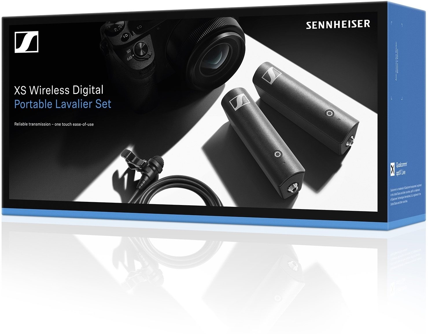 Sennheiser XSW-D Portable Lavalier Set DSLR Microphone System, New, Packaging