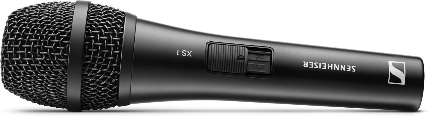 Sennheiser XS 1 Dynamic Cardioid Vocal Microphone, New, Action Position Back