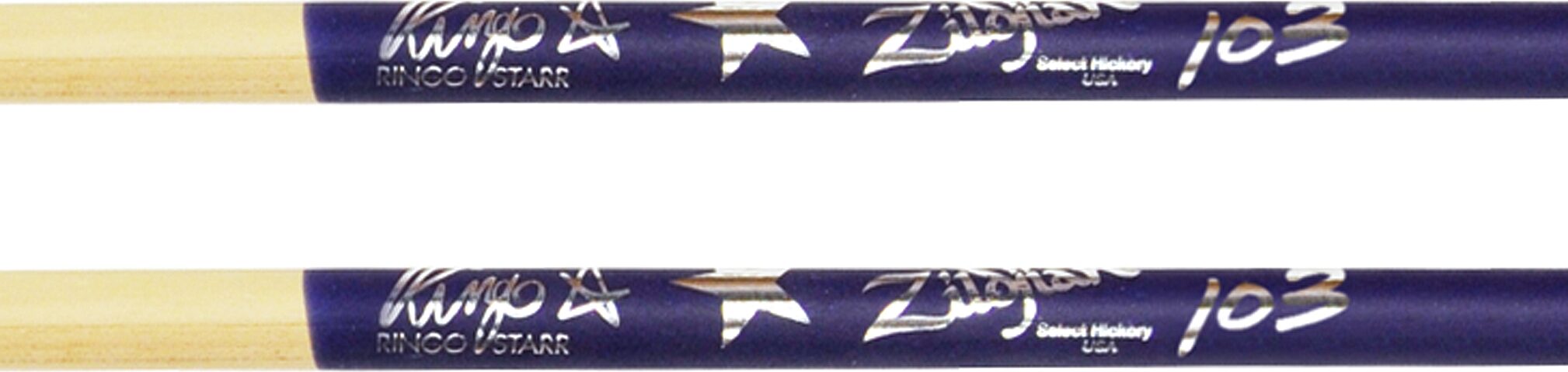 Zildjian Ringo Starr Model Drumsticks, New, Action Position Back