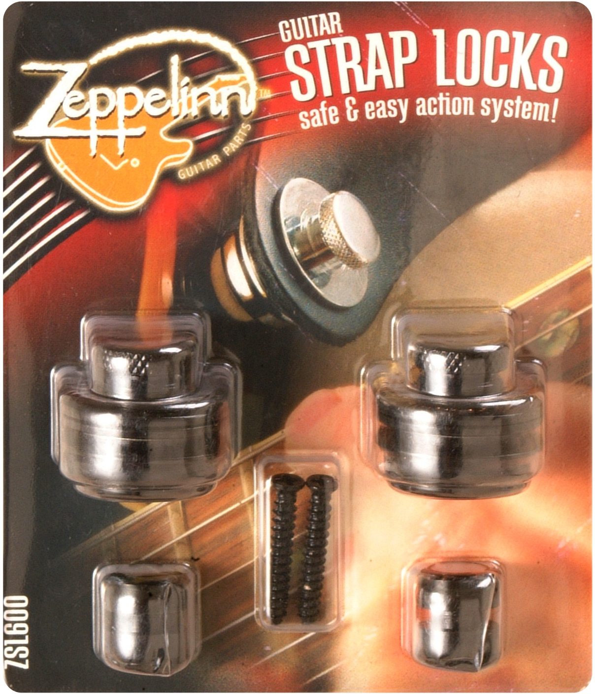 Zeppelinn ZSL600 Strap Locks, Black