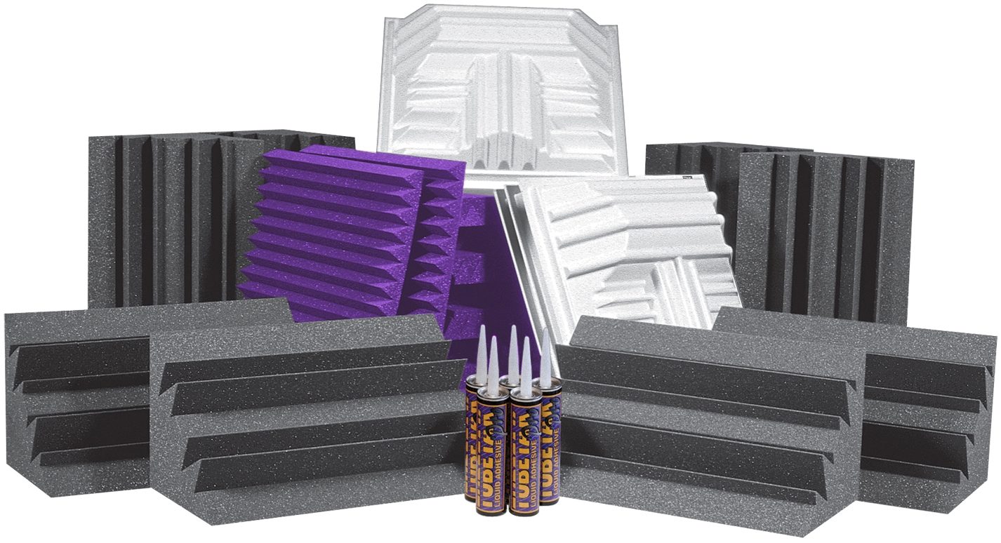 Auralex Roominators Deluxe Plus Kit, Purple