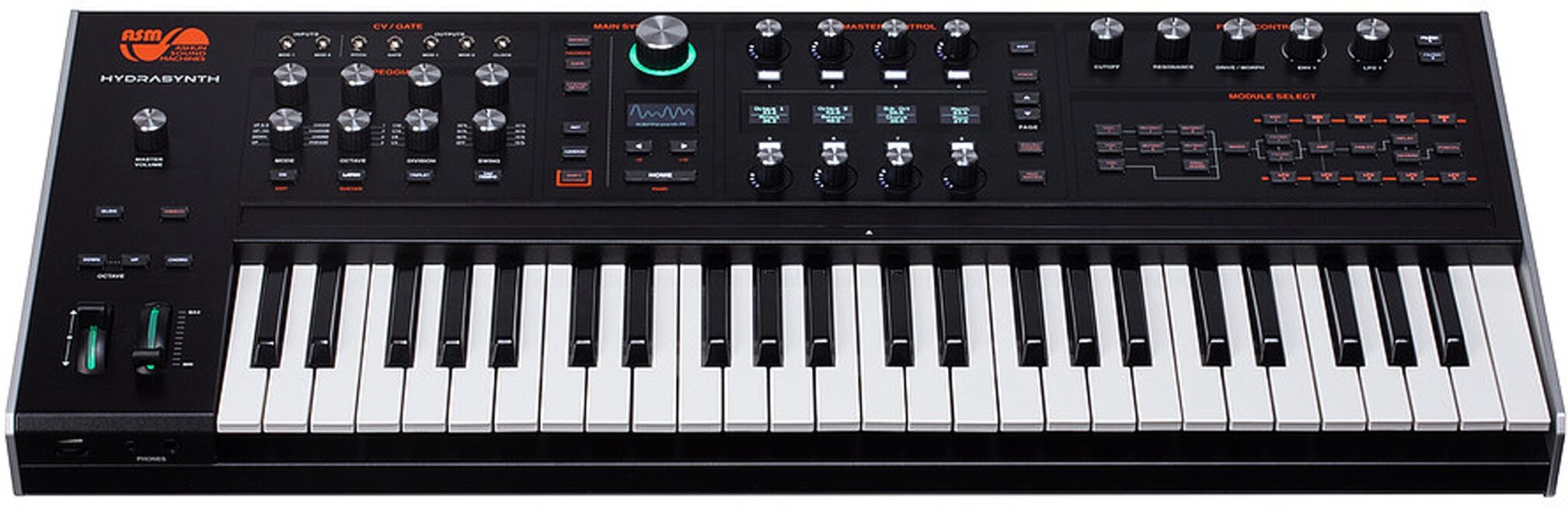 ASM Ashun Sound Machines Hydrasynth Keyboard Synthesizer, 49-Key, New, Main
