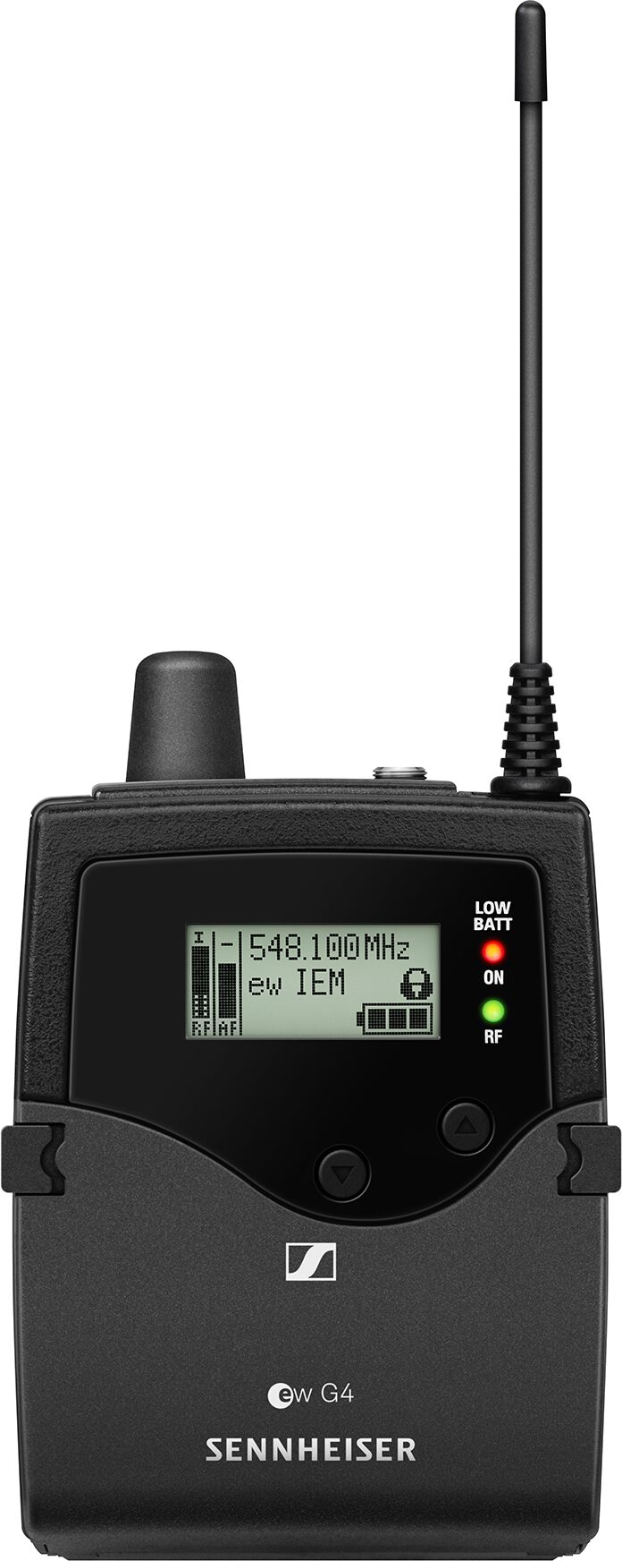 Sennheiser EK IEM G4 Stereo Bodypack Receiver, Band A (516 - 558 MHz), Main