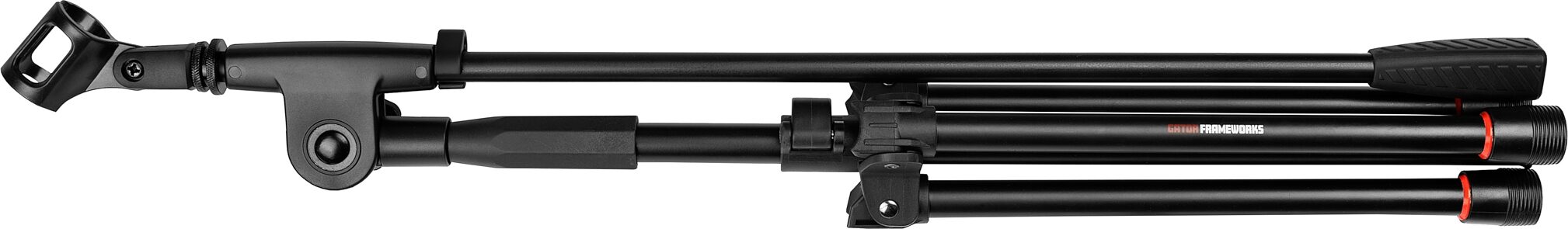 Gator GFW-MIC-1500 Compact Fixed Boom Microphone Stand, New, Action Position Back