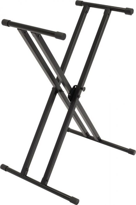 Ultimate Support IQ-X-2000 Double X Keyboard Stand, New, Action Position Back