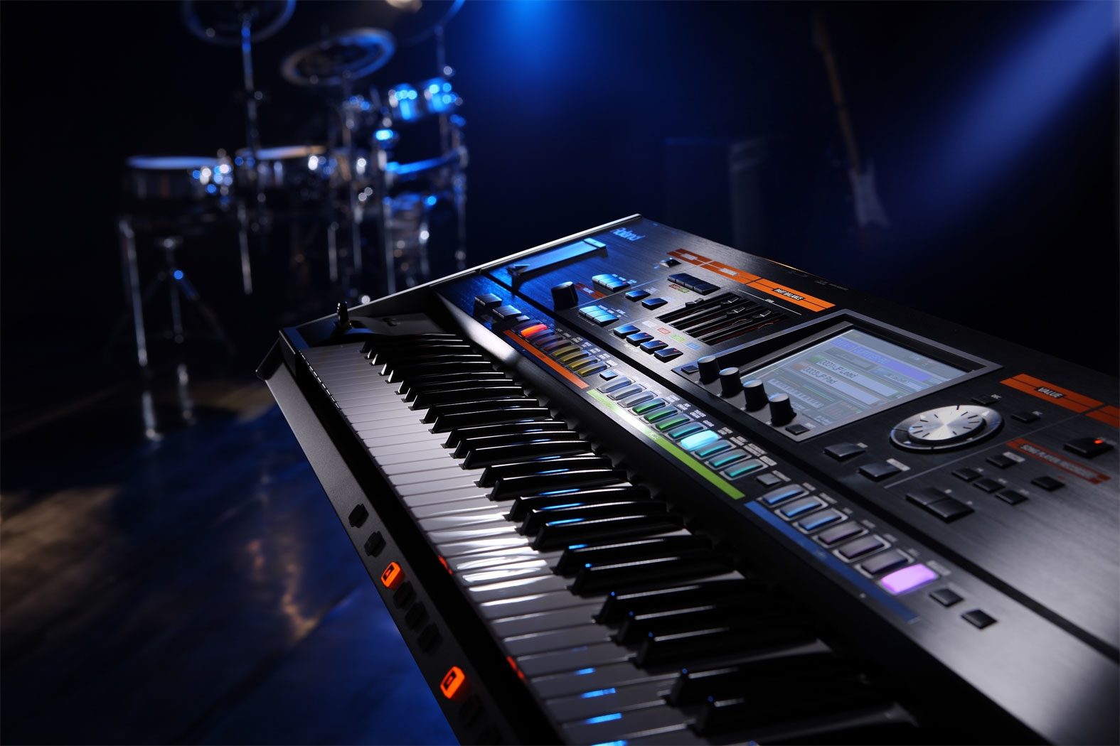 Roland JUPITER-80 Synthesizer Keyboard (76-Key), Glamour View On Stage