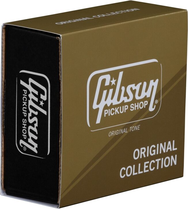 Gibson '57 Classic Pickup, Double Black with Nickel Cover, Quick Connect 4-Conductor, Rhythm/Neck, Action Position Back