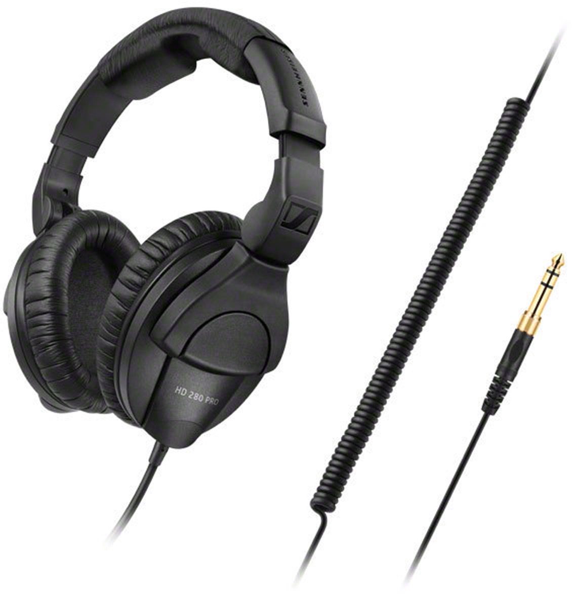 Sennheiser HD 280 Pro Headphones, New, Angle