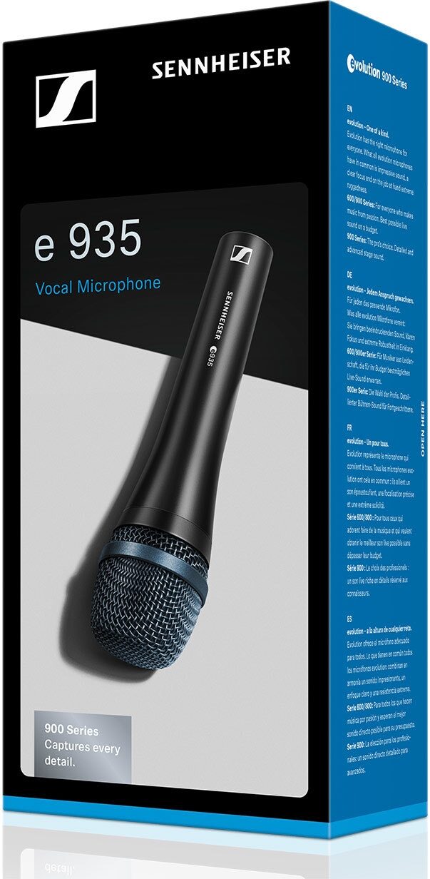 Sennheiser e935 Cardioid Vocal Microphone, New, Package