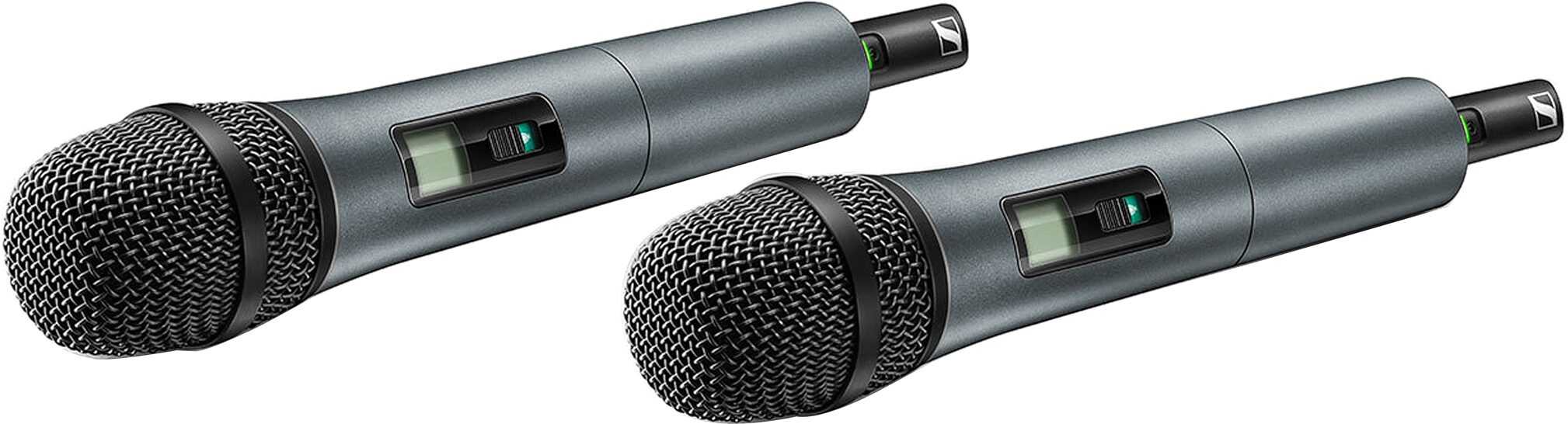 Sennheiser XSW 1-825 Dual Vocal Wireless Microphone System, Band A (548 - 572 MHz), Action Position Back