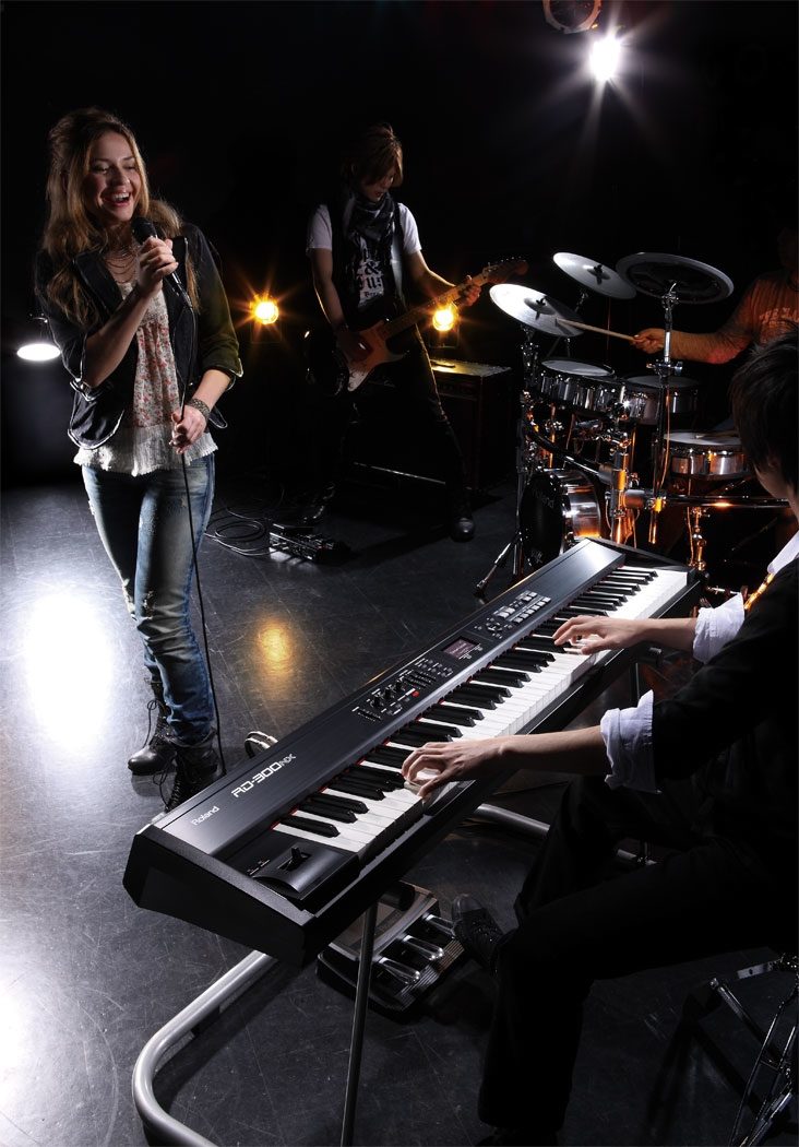 Roland RD-300NX Stage Piano (88-Key), Glamour View