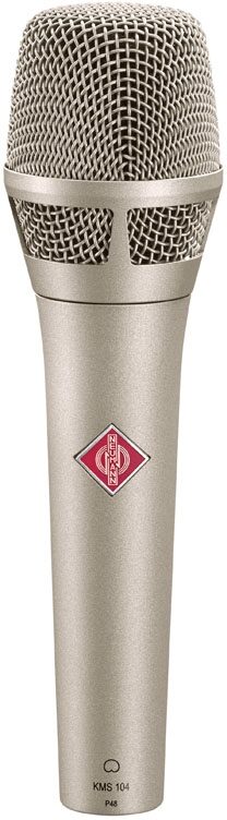 Neumann KMS 104 Handheld Cardioid Condenser Microphone, Nickel, Main