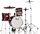Pearl Midtown Series Drum Kit, 4-Piece - Matte Red
