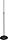 On-Stage MC7201 Round Base Mic Stand -  Black