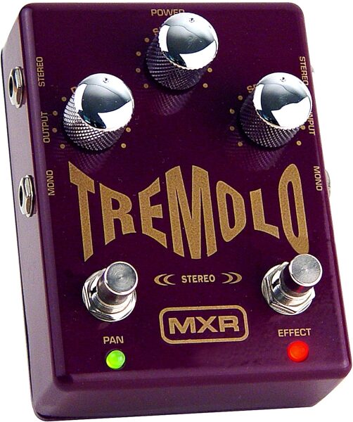 open zoom image for MXR M159 Stereo Tremolo Pedal, Main