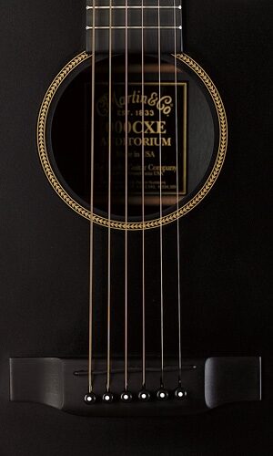 open zoom image for Martin 00CXAE Thin Body Acoustic-Electric Guitar, Bridge