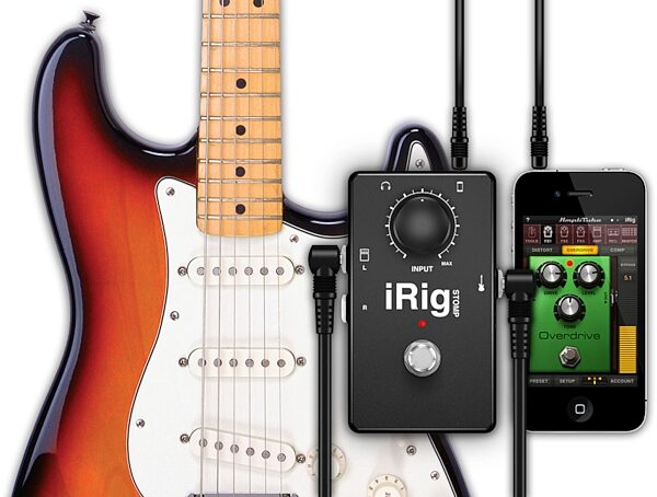 open zoom image for IK Multimedia iRig Stomp Guitar Adapter for iDevices, Main