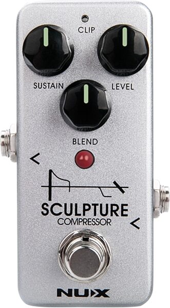 open zoom image for NUX Sculpture Compressor Pedal, New, Action Position Back