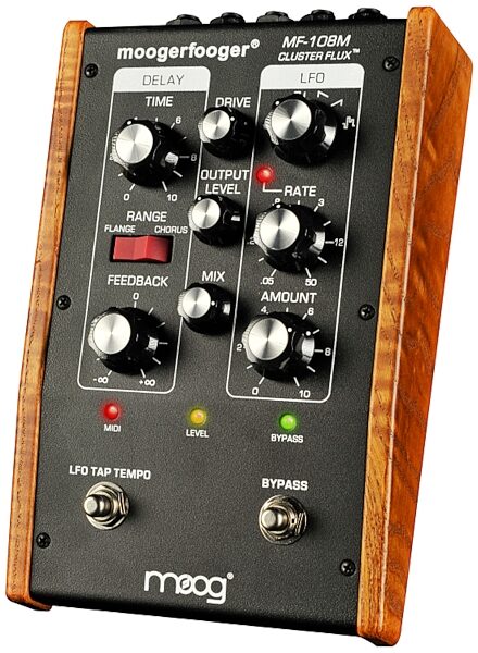 open zoom image for Moog MF-108M Moogerfooger Cluster Flux Chorus Flanger Pedal, Angle
