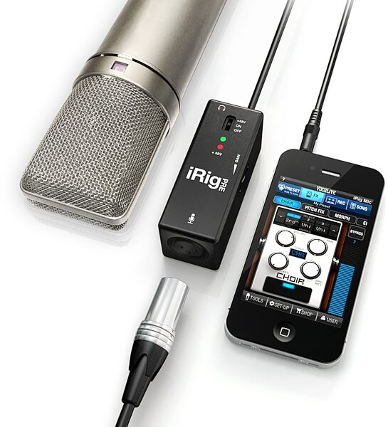open zoom image for IK Multimedia iRig Pre Microphone Interface for iDevices with TRRS Jack, Main