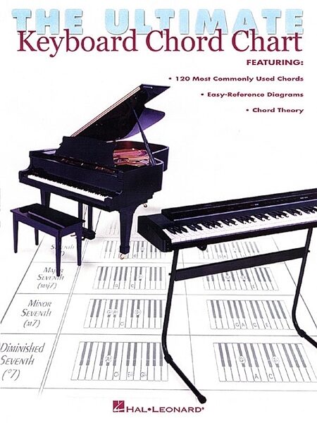 open zoom image for Hal Leonard The Ultimate Keyboard Chord Chart Book, New, Main