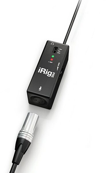 open zoom image for IK Multimedia iRig Pre Microphone Interface for iDevices with TRRS Jack, Angle