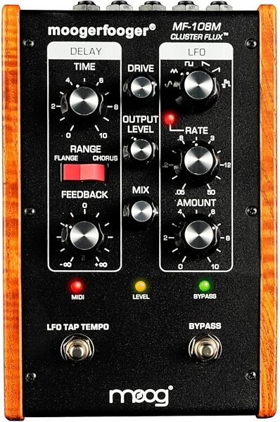 open zoom image for Moog MF-108M Moogerfooger Cluster Flux Chorus Flanger Pedal, Main