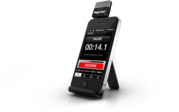 open zoom image for IK Multimedia iRig Mic Cast for iDevices, In Use