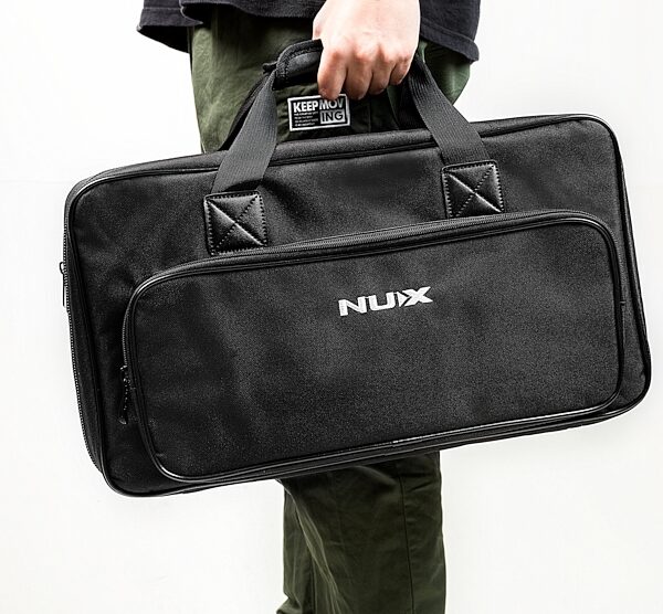 open zoom image for NUX Bumblebee Large Pedalboard, With Bag, Detail Front