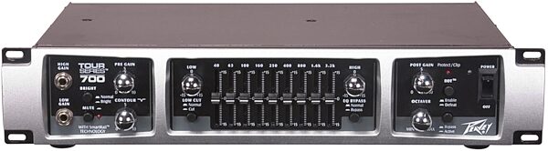 open zoom image for Peavey Tour 700 Bass Amplifier Head (700 Watts), Main
