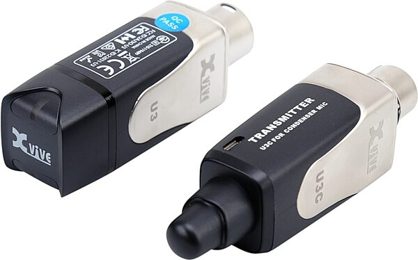 open zoom image for Xvive U3C Digital Plug-On Wireless System for XLR Condenser Microphones, New, Action Position Back