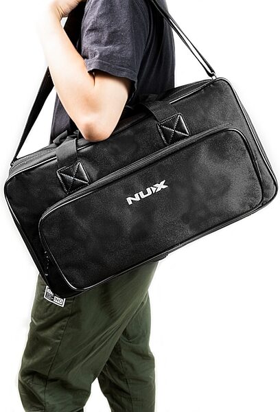 open zoom image for NUX Bumblebee Large Pedalboard, With Bag, Detail Front