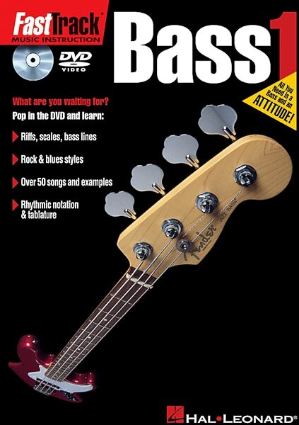 open zoom image for Hal Leonard FastTrack Bass Method 1 Video, Main
