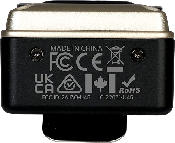 open zoom image for Xvive U45 5.8 GHz Digital Wireless In-Ear Monitor System, Original Silver, Action Position Back