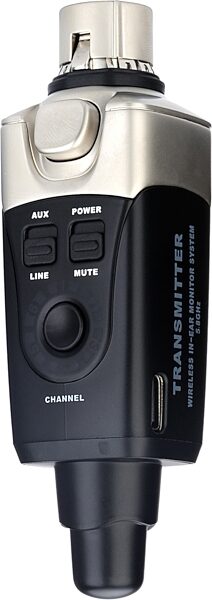open zoom image for Xvive U45 5.8 GHz Digital Wireless In-Ear Monitor System, Black, Action Position Back