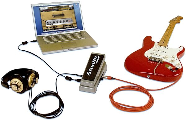 open zoom image for IK Multimedia StealthPedal Guitar Audio Interface Pedal, Pedal with Equipment 2 (Not Included)
