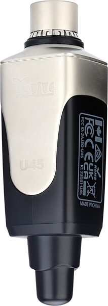 open zoom image for Xvive U45R4 Quad-Receiver Wireless In-Ear Monitor System, Black, Action Position Back