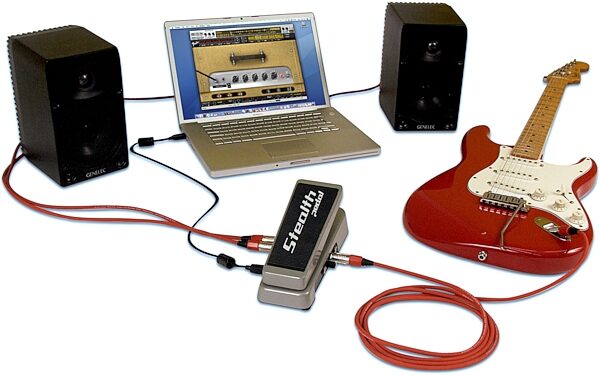 open zoom image for IK Multimedia StealthPedal Guitar Audio Interface Pedal, Pedal with Equipment 1 (Not Included)
