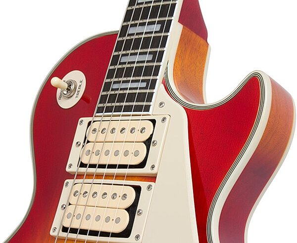 open zoom image for Epiphone Ace Frehley Budokan Les Paul Custom Electric Guitar with Case, Neck