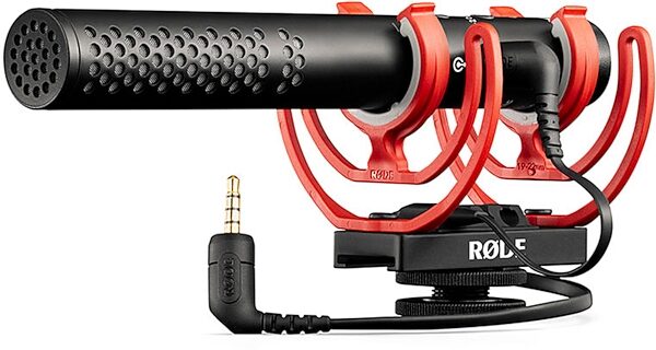open zoom image for Rode VideoMic NTG On-Camera Condenser Shotgun Microphone, New, Action Position Back