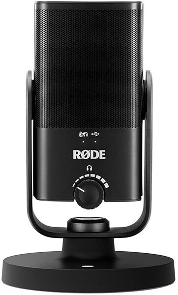 open zoom image for Rode NT-USB Mini Studio-Quality USB Condenser Microphone, New, Action Position Back