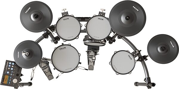 open zoom image for NUX DM-8 All-Mesh Head Digital Drum Kit, Black, view