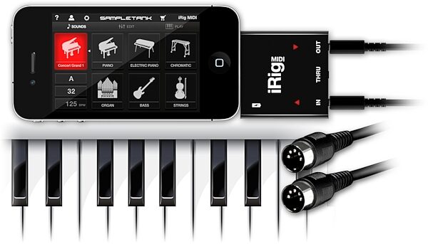 open zoom image for IK Multimedia iRig MIDI Interface for iDevices, Glam View