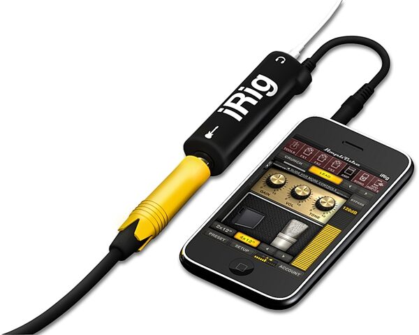 open zoom image for IK Multimedia AmpliTube iRig iPhone Audio Interface, Angle