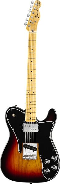 open zoom image for Fender American Vintage 72 Telecaster Custom Electric Guitar with Case, 3-Color Sunburst