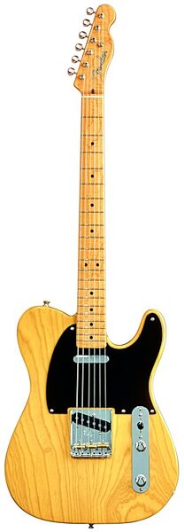 open zoom image for Fender American Vintage '52 Telecaster Electric Guitar (Maple with Case), Butterscotch Blonde
