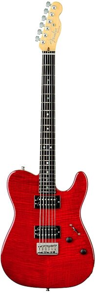 open zoom image for Fender American Deluxe Telecaster FMT Electric Guitar (with Case), Bing Cherry Transparent